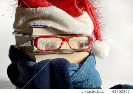 Reading glasses concept with books 43502291
