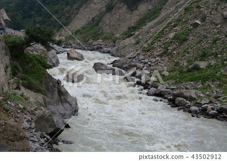 Dhauliganga is one of six source of Ganges river Dhauliganga is one of six source of Ganges river 43502912