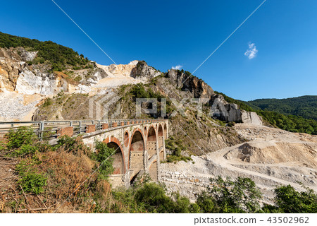 Marble Quarries of Carrara in the Apuan Alps Italy 43502962