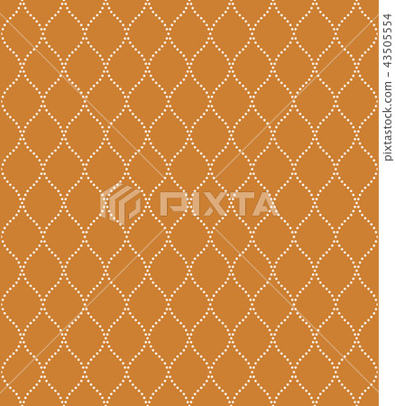 The geometric pattern with wavy lines, points. The geometric pattern with wavy lines, points. 43505554