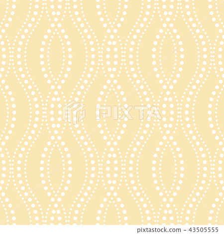 The geometric pattern with wavy lines, points. The geometric pattern with wavy lines, points. 43505555