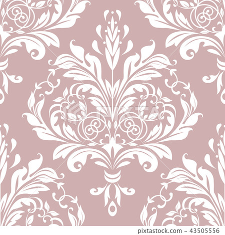 Wallpaper in the style of Baroque. A seamless Wallpaper in the style of Baroque. A seamless 43505556