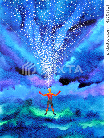 human and spirit energy connect to the universe human and spirit energy connect to the universe 43505613