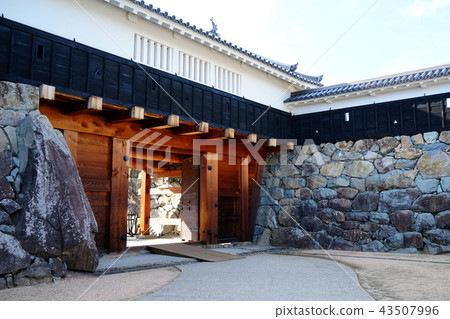 Photograph from National Treasure Matsumoto Castle Taikomon Gate (Imon Gate) Kinagata Matsumoto City 43507996