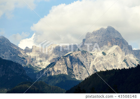 Magical dolomites mountains 43508148