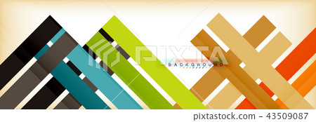 Line abstract background, vector modern template 43509087