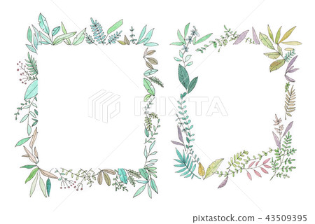 Natural Frame - Stock Illustration [43509395] - PIXTA