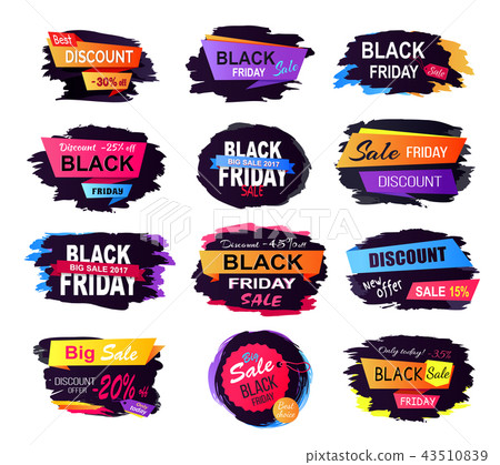 Best Discount Black Friday Vector Illustration Best Discount Black Friday Vector Illustration 43510839