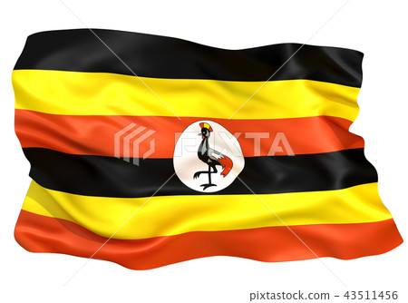 烏干達國旗 43511456
