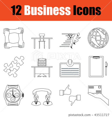 Business icon set Business icon set 43511727