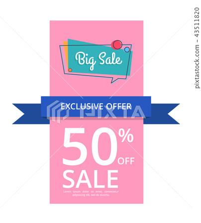 Big Sale Exclusiv Offer 50 Percent Off, Half Price Big Sale Exclusiv Offer 50 Percent Off, Half Price 43511820