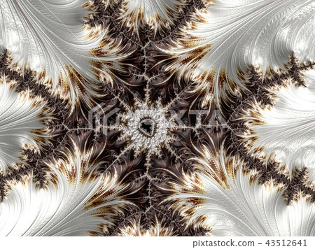 Abstract Computer Generated Fractal Design. Abstract Computer Generated Fractal Design. 43512641