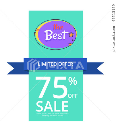 Limited Offer 75 Off Best Night Sale Banner 43513129