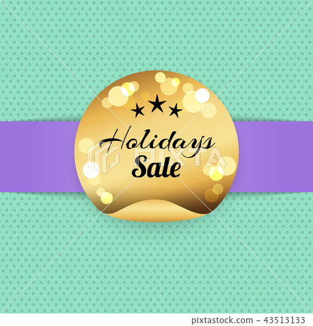 Holiday Sale Golden Label with Stars, Best Prices Holiday Sale Golden Label with Stars, Best Prices 43513133