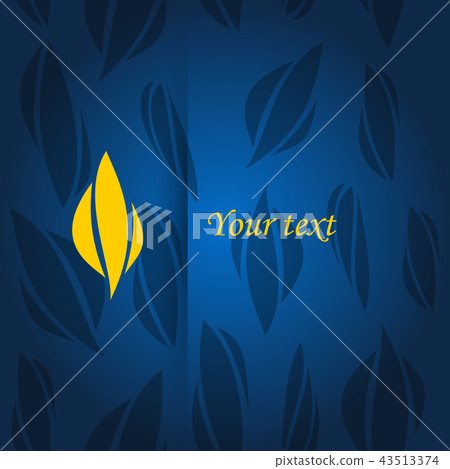 vintage pattern on background. Vector illustration for retro design. Label Elegant luxury foil 43513374
