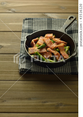 蘆筍培根 43516120