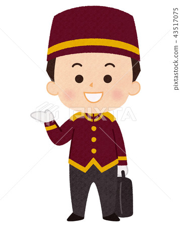 Hotel staff men Hotel staff men 43517075