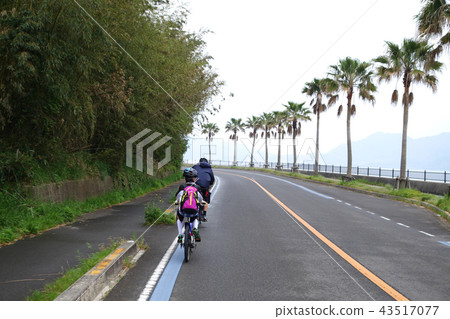 Parents and children, Shimanami Kaido cycling 43517077