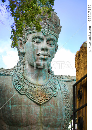 Close up of Garuda Wisnu Kencana Face, Bali  43517122