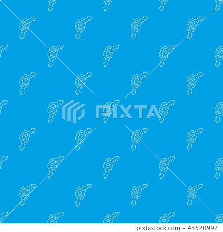 Two male gay symbols pattern vector seamless blue 43520992