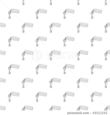 Key to success icon, outline style 43521241