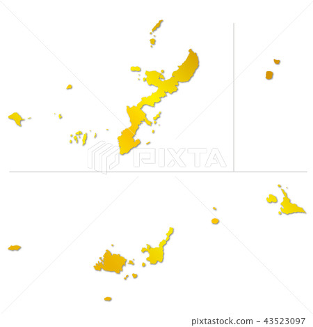 Okinawa Prefecture Map 43523097