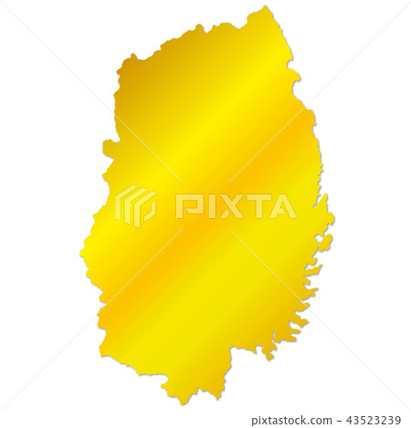 Iwate Prefecture Map 43523239