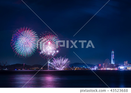 Kanmon Strait Firework Display Kanmon Strait Firework Display 43523688