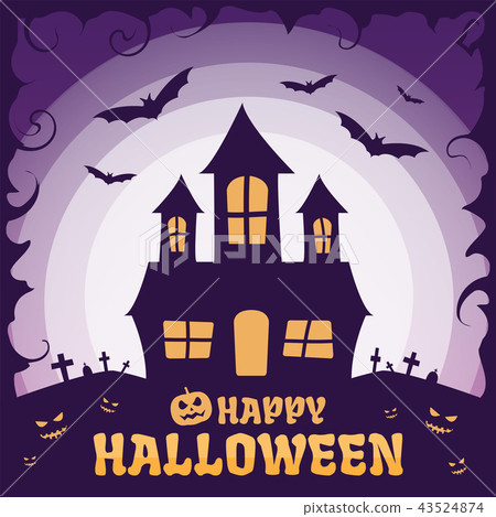 Happy halloween background - Vector Happy halloween background - Vector 43524874