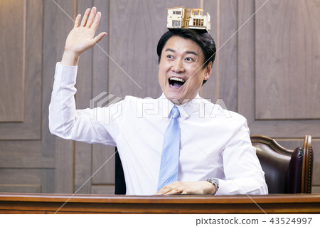 商人，商業，首席執行官，總統，代表，辦公室，辦公室，辦公室，公司 43524997