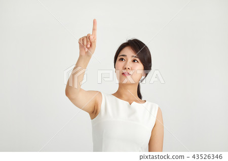 20s, 30s business woman presenting, business, business, 43526346