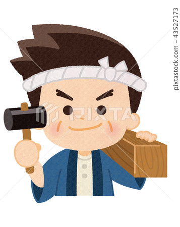 Carpenter man 43527173