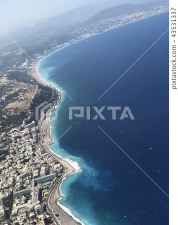 Aerial View Of Greek Mediterranean Sea 43531337