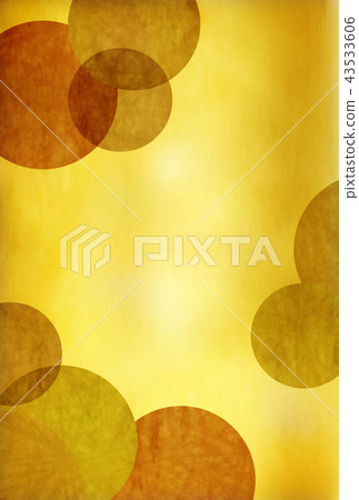 新年的卡片日本紙背景紋理 43533606