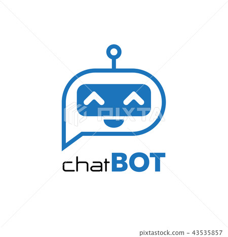 Blue chatbot logo for aprogen on Craiyon