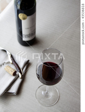 紅葡萄酒玻璃串開瓶器 43536818