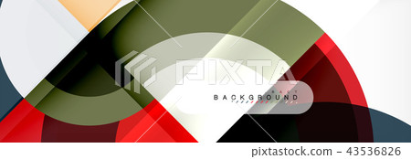 Vector circle abstract background 43536826