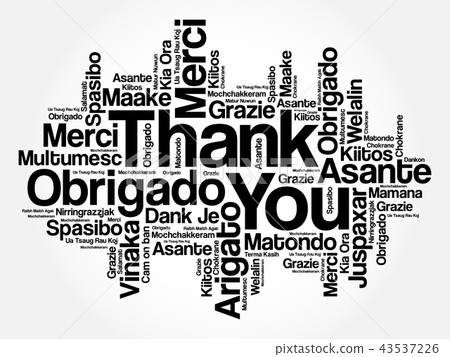 Thank You Word Cloud background Thank You Word Cloud background 43537226