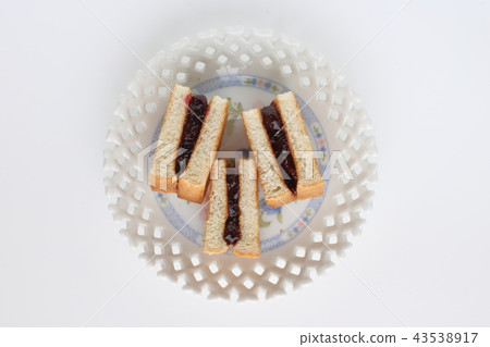 Blueberry toast sandwich 43538917