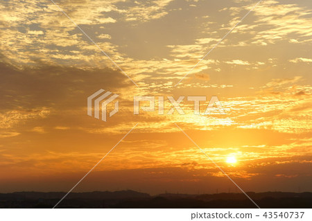 Fall of autumn scale cloud 7 43540737