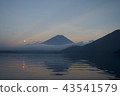 從本栖湖看到的富士山 43541579