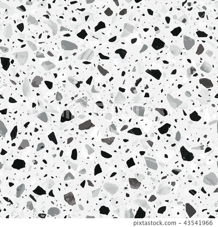 Terrazzo flooring vector seamless pattern in... - Stock Illustration ...