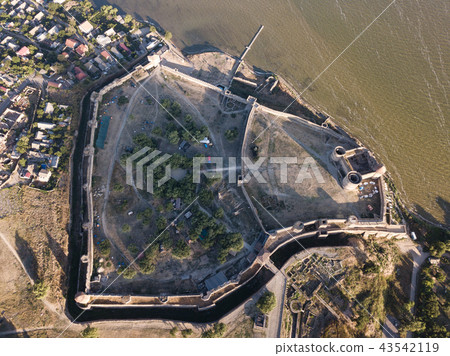 Aerial view on fortress Akkerman in Ukraine Aerial view on fortress Akkerman in Ukraine 43542119
