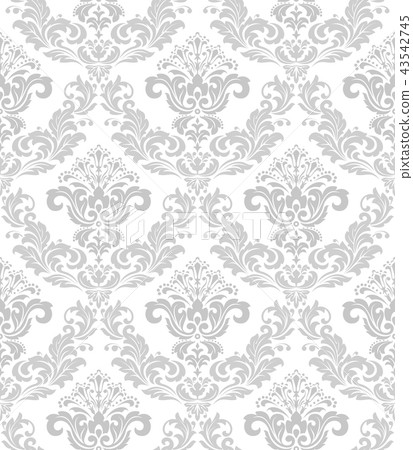 Wallpaper in the style of Baroque. A seamless  43542745
