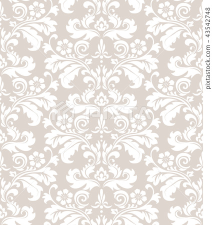 Wallpaper in the style of Baroque. A seamless  43542748