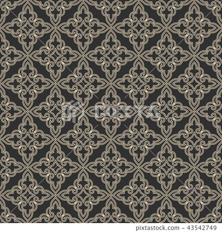 Abstract geometry pattern in Arabian style. Abstract geometry pattern in Arabian style. 43542749