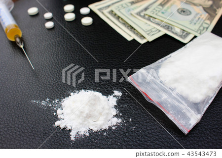 Drug addiction on black background. Drug addiction on black background. 43543473
