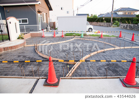 Parking work foundation work 43544026