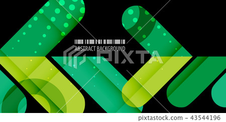 Geometric colorful abstract background 43544196