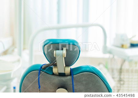 Dentist's chair in the office back view 43545498